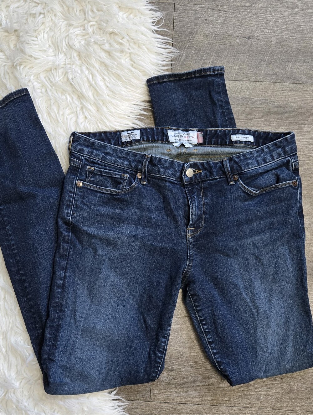 Lucky Brand Lolita Skinny Women's Jeans Dark Denim